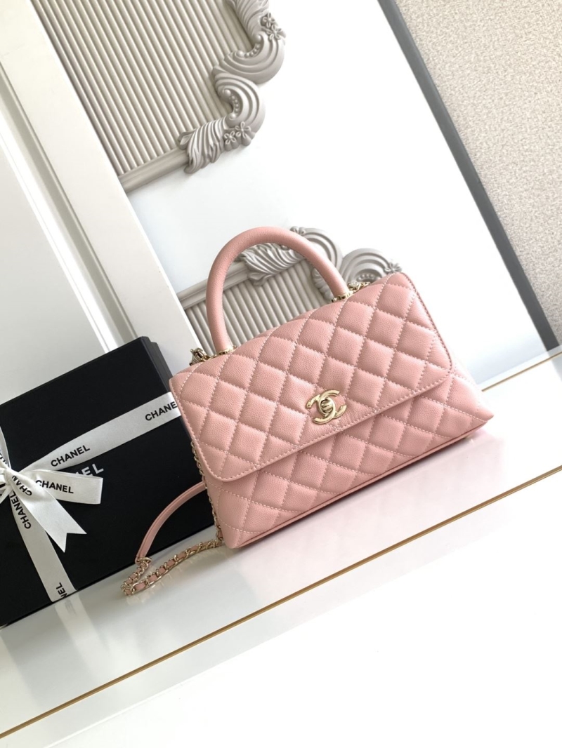 Ch**el top handle bags